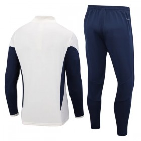 Italija Quarter Zip Komplet Sweatshirts 2023-24 Bijela